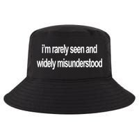 Blackcactusx IM Rarely Seen And Widely Misunderstood Cool Comfort Performance Bucket Hat