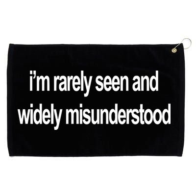 Blackcactusx IM Rarely Seen And Widely Misunderstood Grommeted Golf Towel