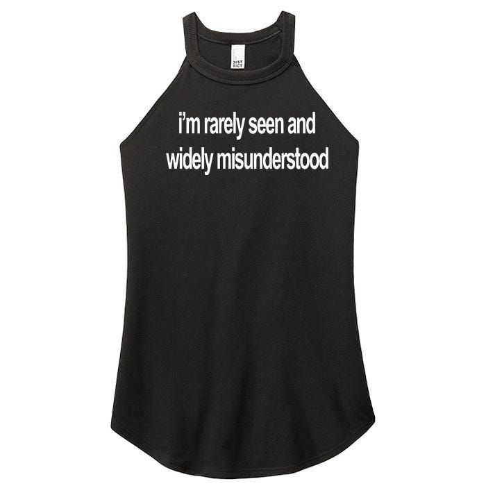 Blackcactusx IM Rarely Seen And Widely Misunderstood Women's Perfect Tri Rocker Tank