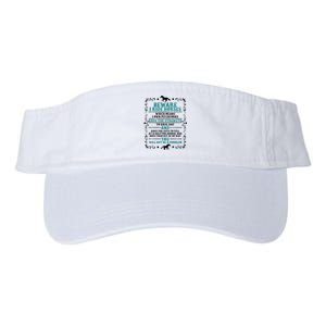 Beware I Ride Horses You Will Not Be A Problem Horse Lover Valucap Bio-Washed Visor