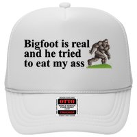 Bigfoot Is Real And He Tried To Eat My Ass Meme Hat