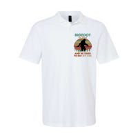 Bigfoot Is Real And He Tried To Eat My Ass Funny Softstyle Adult Sport Polo