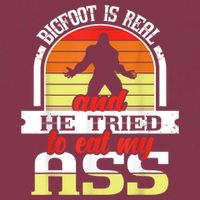 Bigfoot Is Real And He Tried To Funny Bigfoot Sasquatch 16oz Travel Tumbler