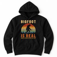 Bigfoot Is Real And He Tried To Eat My Ass Funny Sasquatch Hoodie