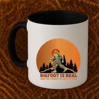Bigfoot Is Real And He Tried To Eat My Ass Funny Sasquatch Mug