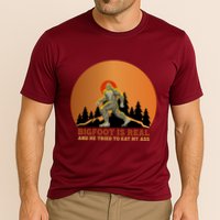Bigfoot Is Real And He Tried To Eat My Ass Funny Sasquatch Performance Shirt