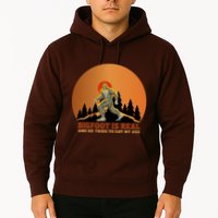 Bigfoot Is Real And He Tried To Eat My Ass Funny Sasquatch Hoodie