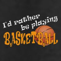 Basketball I'd Rather Be Playing Basketball Cool Comfort Performance Bucket Hat