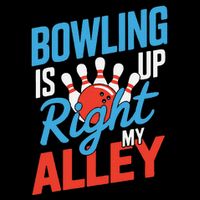 Bowling Is Right Up My Alley Bowling Merchandise 16 in Basic Backpack