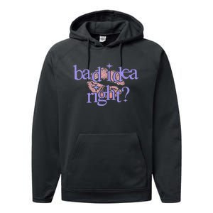 Bad Idea Right 2024 Performance Fleece Hoodie