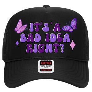 Bad Idea Right Guts 2024 High Crown Mesh Back Trucker Hat