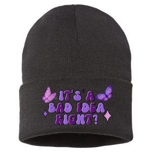 Bad Idea Right Guts 2024 Sustainable Knit Beanie