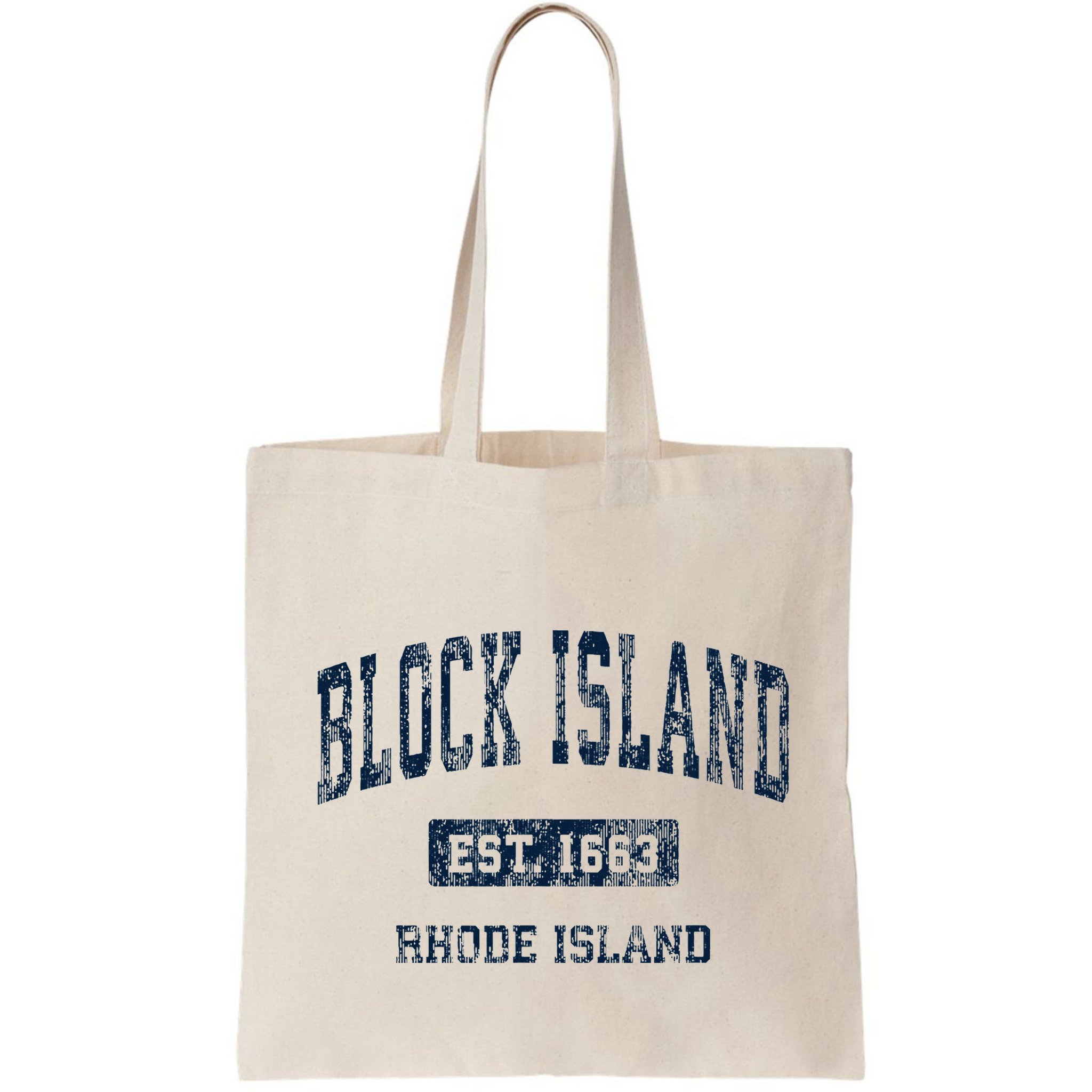 Block Island Rhode Island Ri Vintage Athletic Sports Design Bag