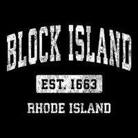 Block Island Rhode Island Ri Vintage Athletic Sports Bucket Hat