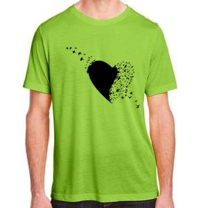 Bird Flocking Heart Adult ChromaSoft Performance T-Shirt