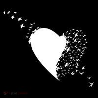 Bird Flocking Heart Daily Commute Backpack