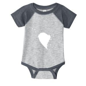 Bird Flocking Heart Infant Baby Jersey Bodysuit