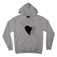 Bird Flocking Heart Hoodie