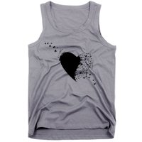 Bird Flocking Heart Tank Top