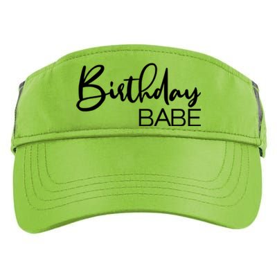 Birthday Babe Adult Drive Performance Visor