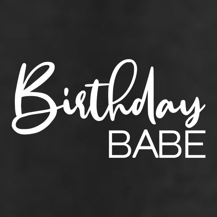 Birthday Babe 7 Panel Mesh Trucker Snapback Hat