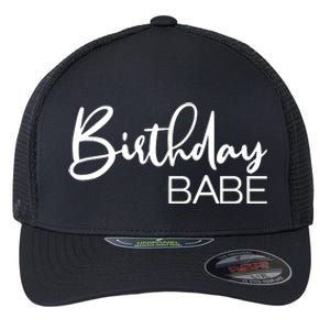 Birthday Babe Flexfit Unipanel Trucker Cap