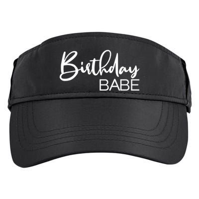 Birthday Babe Adult Drive Performance Visor
