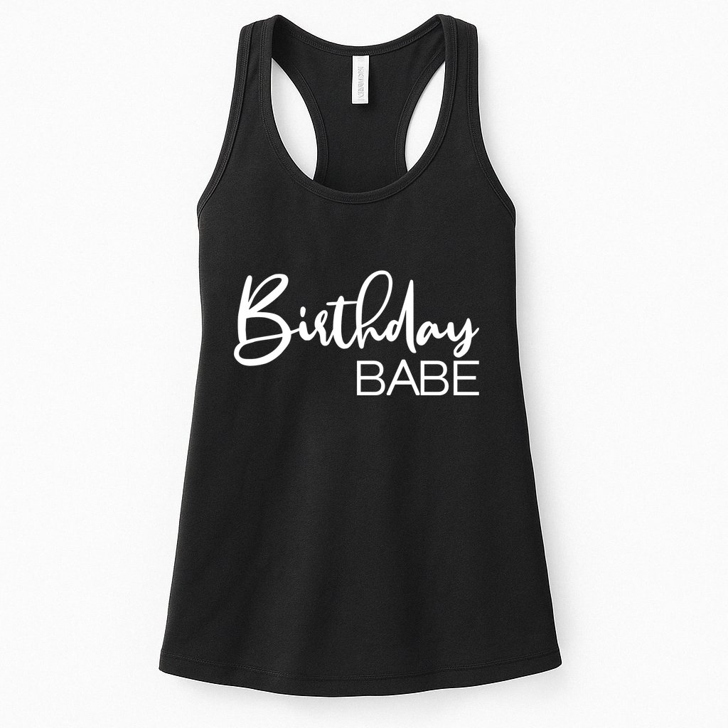 Birthday Babe Womens Tank Top
