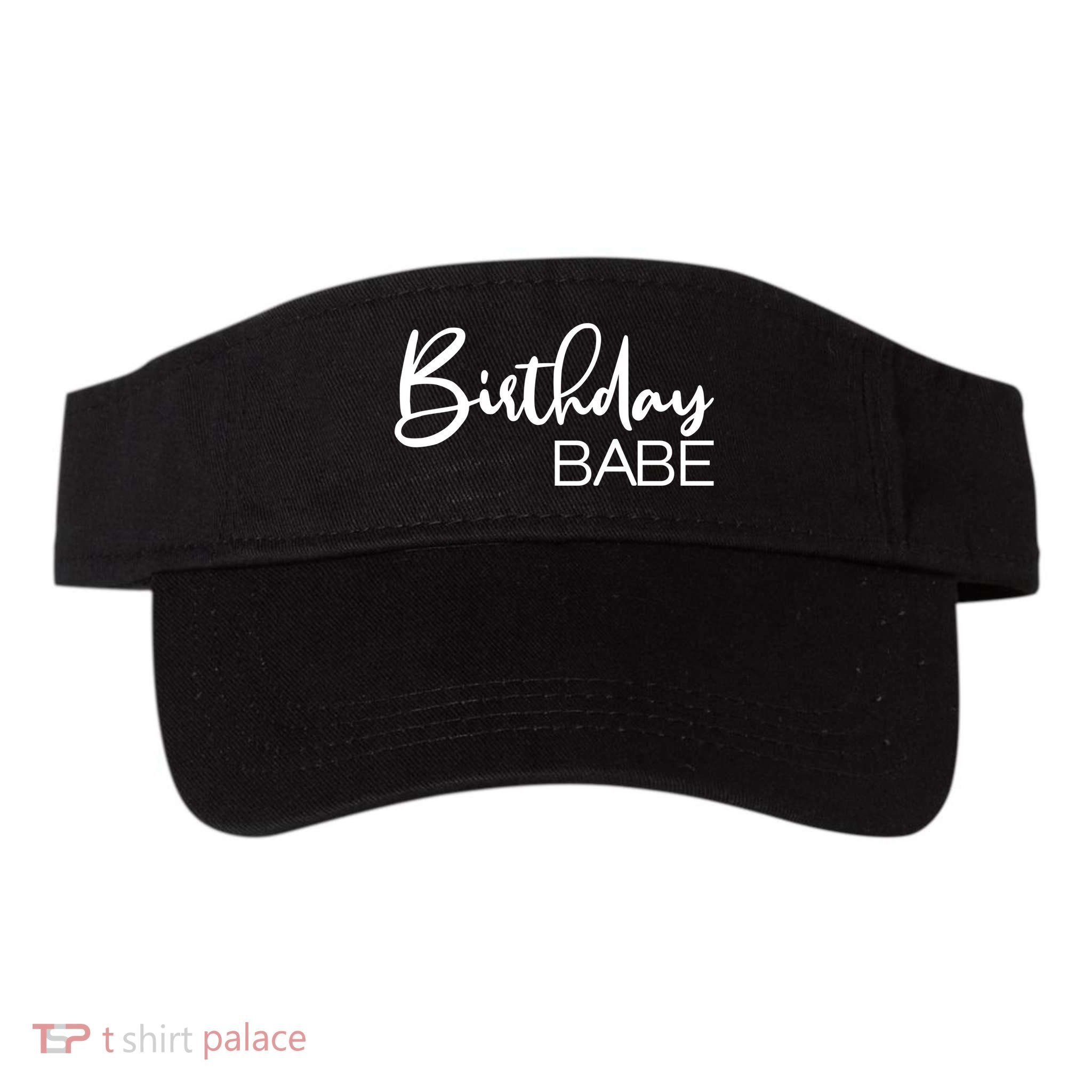 Birthday Babe Visor