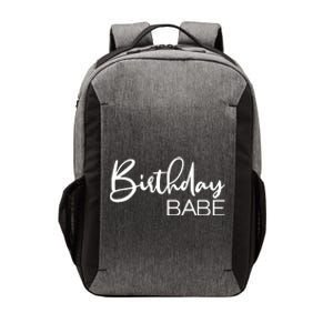 Birthday Babe Vector Backpack