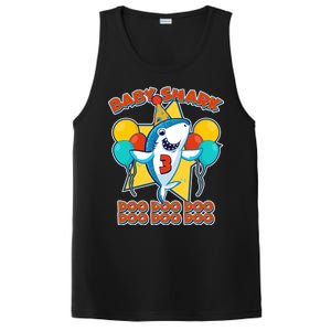 Birthday Baby Shark Doo Age 3 PosiCharge Competitor Tank