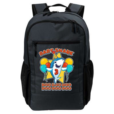 Birthday Baby Shark Doo Age 3 Daily Commute Backpack