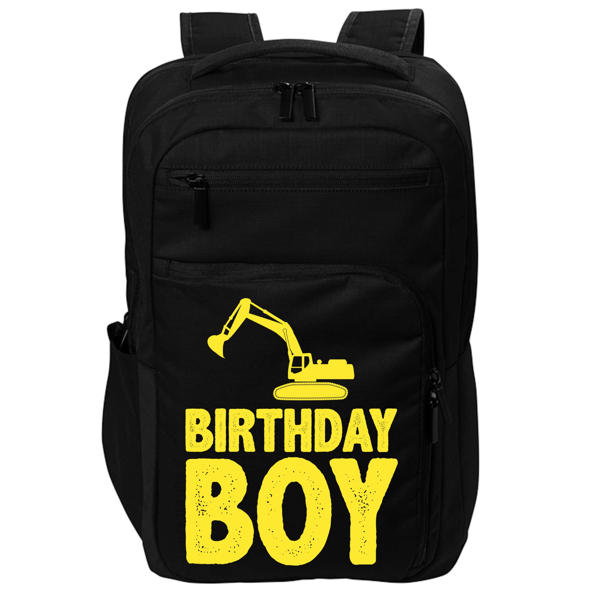 Birthday Boy Construction Crew Impact Tech Backpack