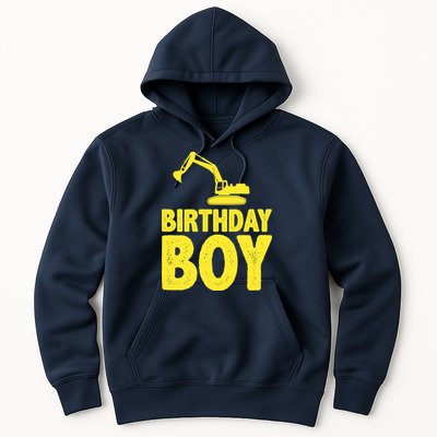 Birthday Boy Construction Crew Hoodie