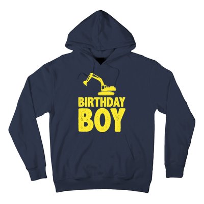 Birthday Boy Construction Crew Hoodie