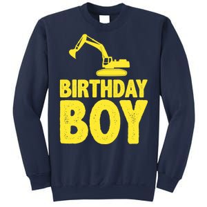 Birthday Boy Construction Crew Sweatshirt