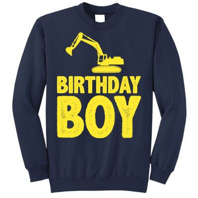 Birthday Boy Construction Crew Sweatshirt