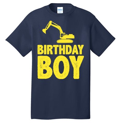 Birthday Boy Construction Crew Tall T-Shirt