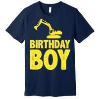 Birthday Boy Construction Crew Premium T-Shirt