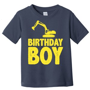 Birthday Boy Construction Crew Toddler T-Shirt