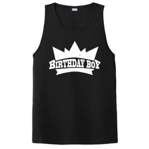 Birthday Boy Crown Classic Logo PosiCharge Competitor Tank