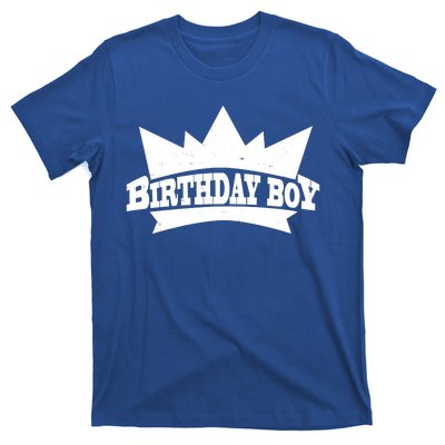 Birthday Boy Crown Classic Logo T-Shirt