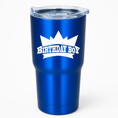Birthday Boy Crown Classic Logo Tumbler