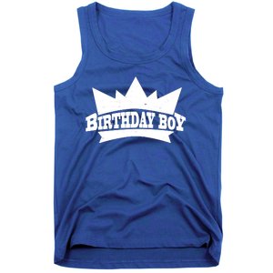 Birthday Boy Crown Classic Logo Tank Top