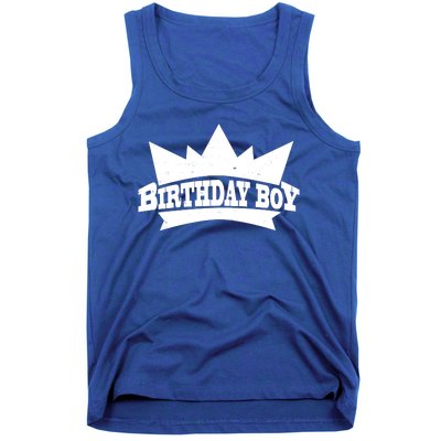 Birthday Boy Crown Classic Logo Tank Top