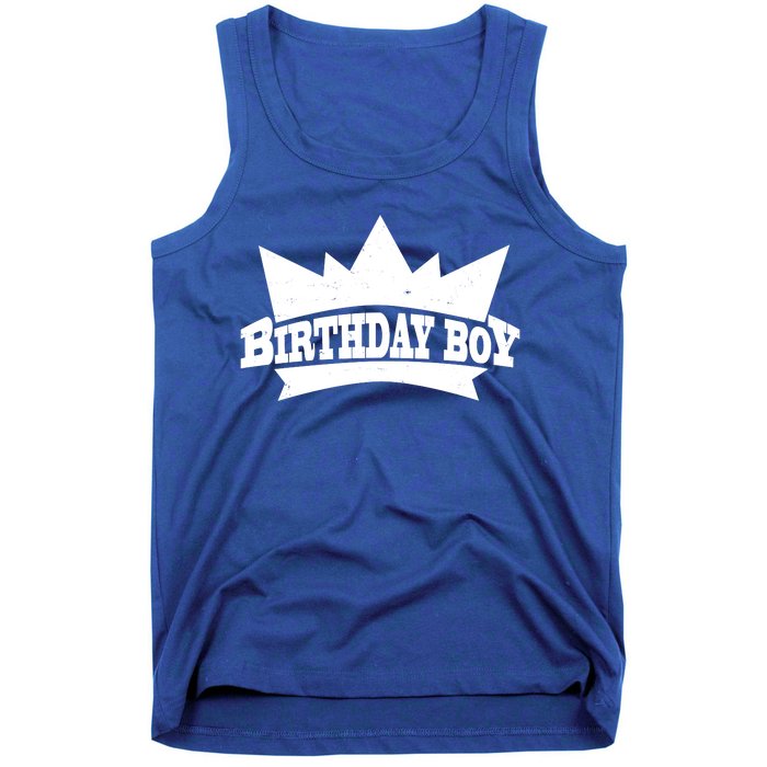 Birthday Boy Crown Classic Logo Tank Top