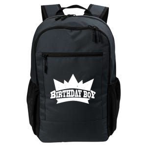 Birthday Boy Crown Classic Logo Daily Commute Backpack