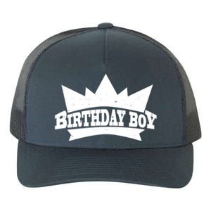 Birthday Boy Crown Classic Logo Yupoong Adult 5-Panel Trucker Hat