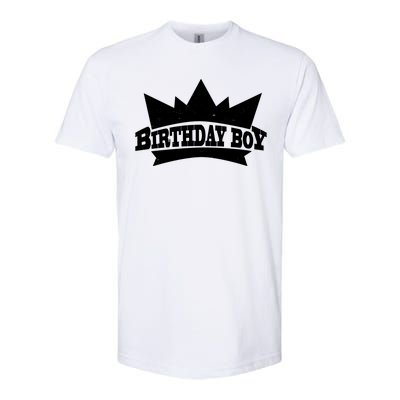 Birthday Boy Crown Classic Logo Softstyle® CVC T-Shirt