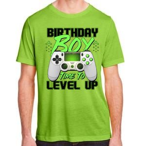 Birthday Boy Time To Level Up Video Gamer Adult ChromaSoft Performance T-Shirt